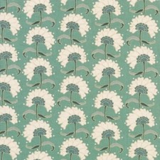 PLZ READ DESCRIPTION Tilda RitaTeal Cotton Fabric 5 Metres Available . 43" Wide.