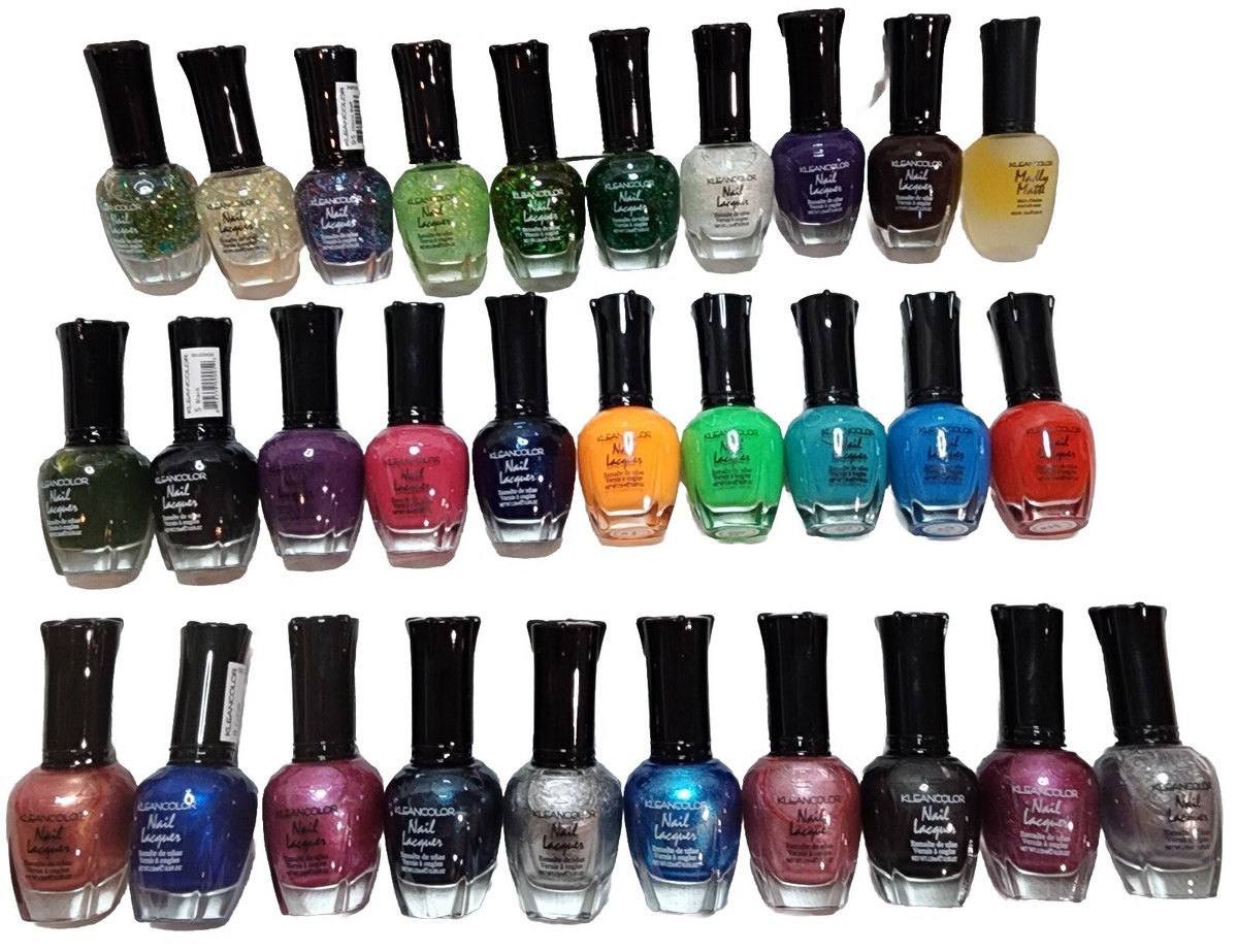 NEW Kleancolor Nail Polish Lacquer 15mL CHOOSE YOUR SHADE 30