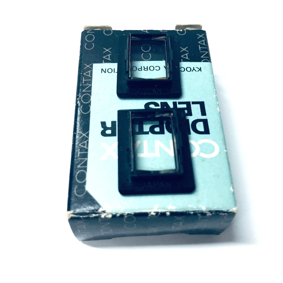 🍙N.Mint 2 Pieces🍙Contax Diopter Lens FL ❝0❞ and ❝-5❞ w/Box x1 from Japan - Image 3 of 4