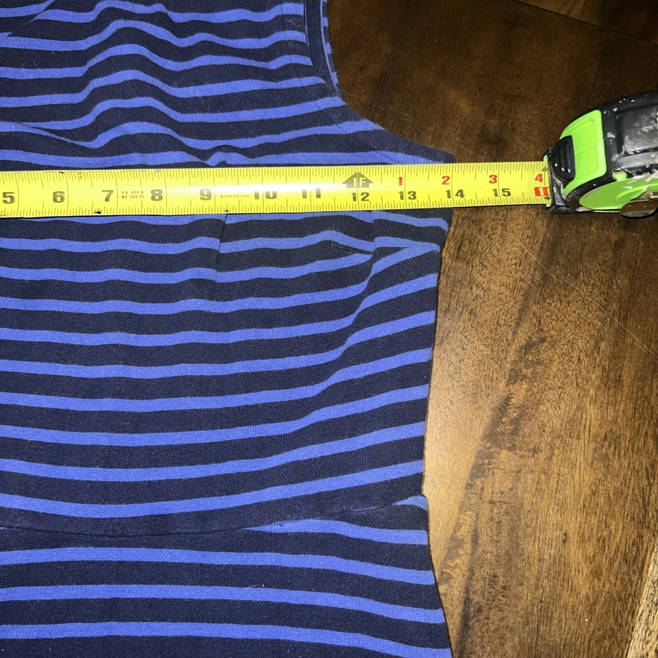 Old Navy Girls Striped Maxi Dress Mock Neck Size XS - Image 4 of 4