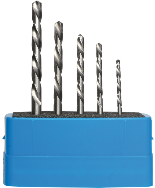 Sw-Stahl 5 Tlg Bohrer Linksbohrer Set Hss - G 3- 7 Mm Schraubenkopf Ausbohrer-image