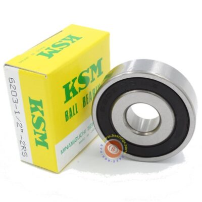 1/2 bore 6203-2RS-08 Special Size Ball Bearing 1/2x40x12 Sealed - KSM Japan
