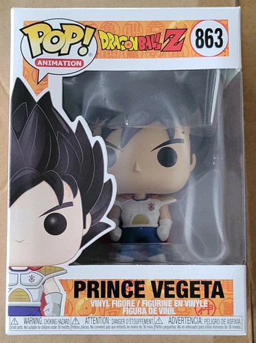 FUNKO POP #863 DRAGON BALL Z PRINCE VEGETA VINYL FIGURE 3.75"