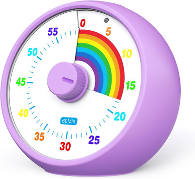 Visueller Timer für Kinder 60 Minuten Countdown für Klassenzimmer Büro Küche Sch