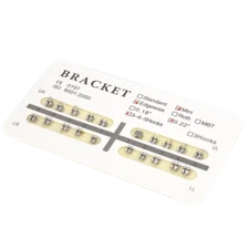 Dental Orthodontic Bracket Braces MIM Monoblock Mini Edgewise 022 3-4-5 Hook