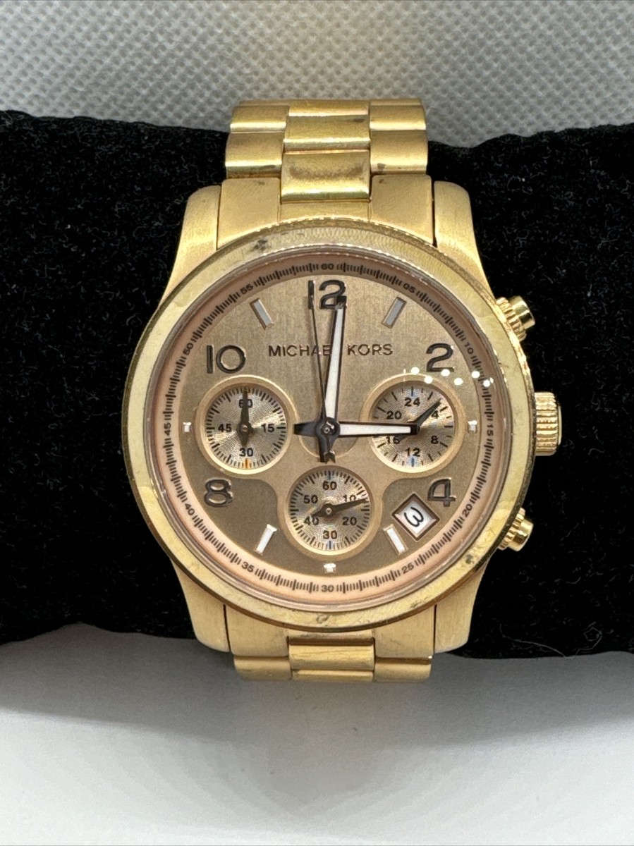 Michael Kors Runway MK5128 Women Stainless Steel Analog Dial 