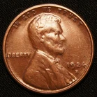 1924-S Lincoln Wheat Cent  VF