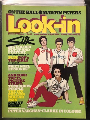 LOOK-IN COMIC 16 10TH APRIL 1976 SLIK SPACE 1999 GERRY ANDERSON