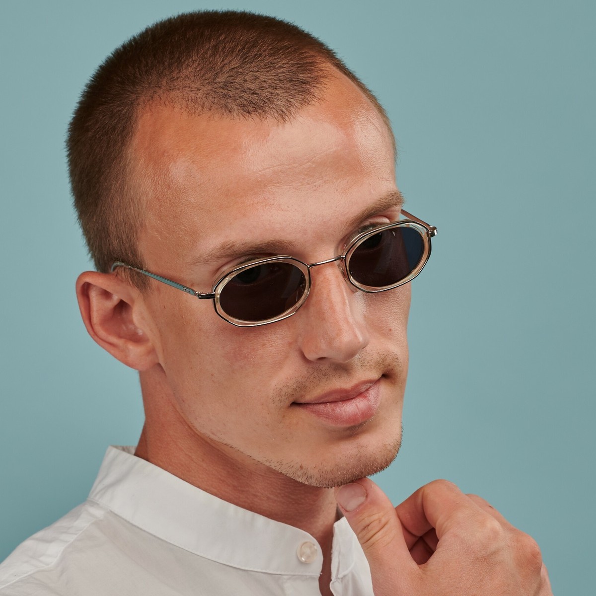LOZZA hexagonal vintage sunglasses 80s, made in Italy | eBay display picture 2