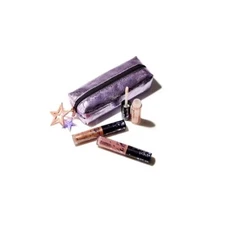 MAC LUCKY STARS LIPGLASS KIT NEUTRAL SILVER SCREEN STAR CO-STAR YOUNG STARLET