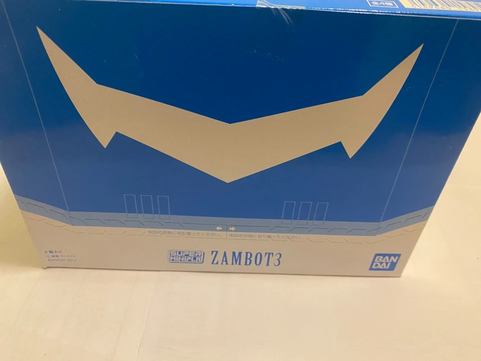 Bandai Super Mini-Pla Muteki Choujin Zambot 3 Model Kit Robot Anni 80 - Immagine 2 di 4