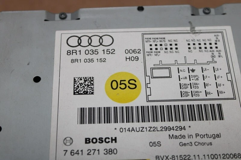 Audi A4 A5 8T CD Radio 8R1035152 - Bild 3 von 3