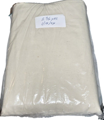 2.75 yds White Tone on Tone Pattern, Cotton, MDG