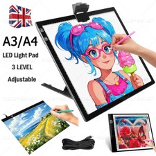 A3/A4 LED Drawing Board Diamond Painting Light Box Copy Tracing & Ultra-thin Pad