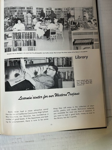 1962 Montage California Community High School Yearbook California PA - Picture 11 of 16