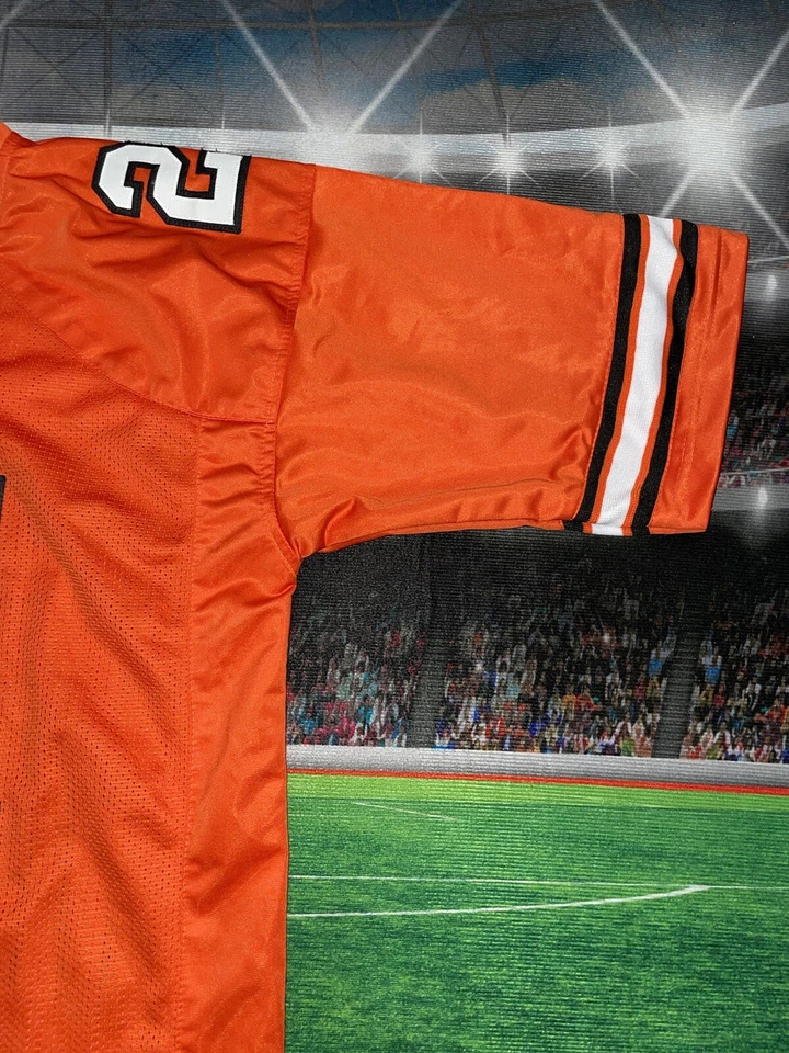 Barry Sanders #21 Oklahoma State Cowboys Customized Sz XL Preowned Orange - Image 3 of 4