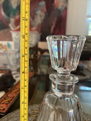Baccarat France Crystal Decanter Made For Camus Cognac 1853 Baccarat France Crystal Decanter Made For Camus Cognac 1853