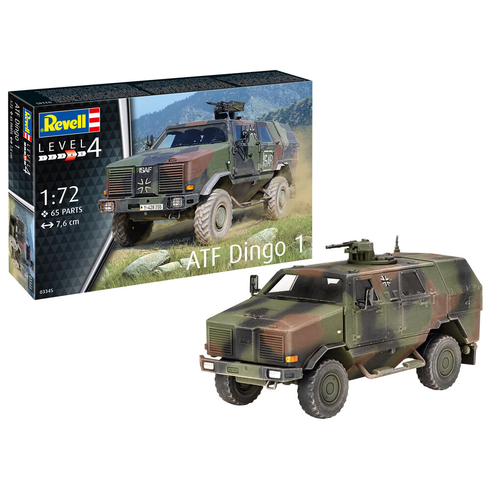 Revell 1/72 ATF DINGO 1 Military Vehicle Model Kit 03345