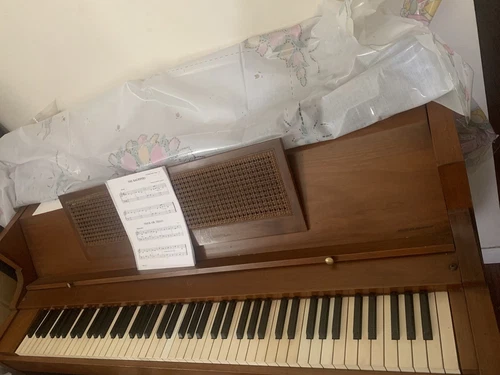 Baldwin Acrosonic Upright Piano With Bench, Pickup Only