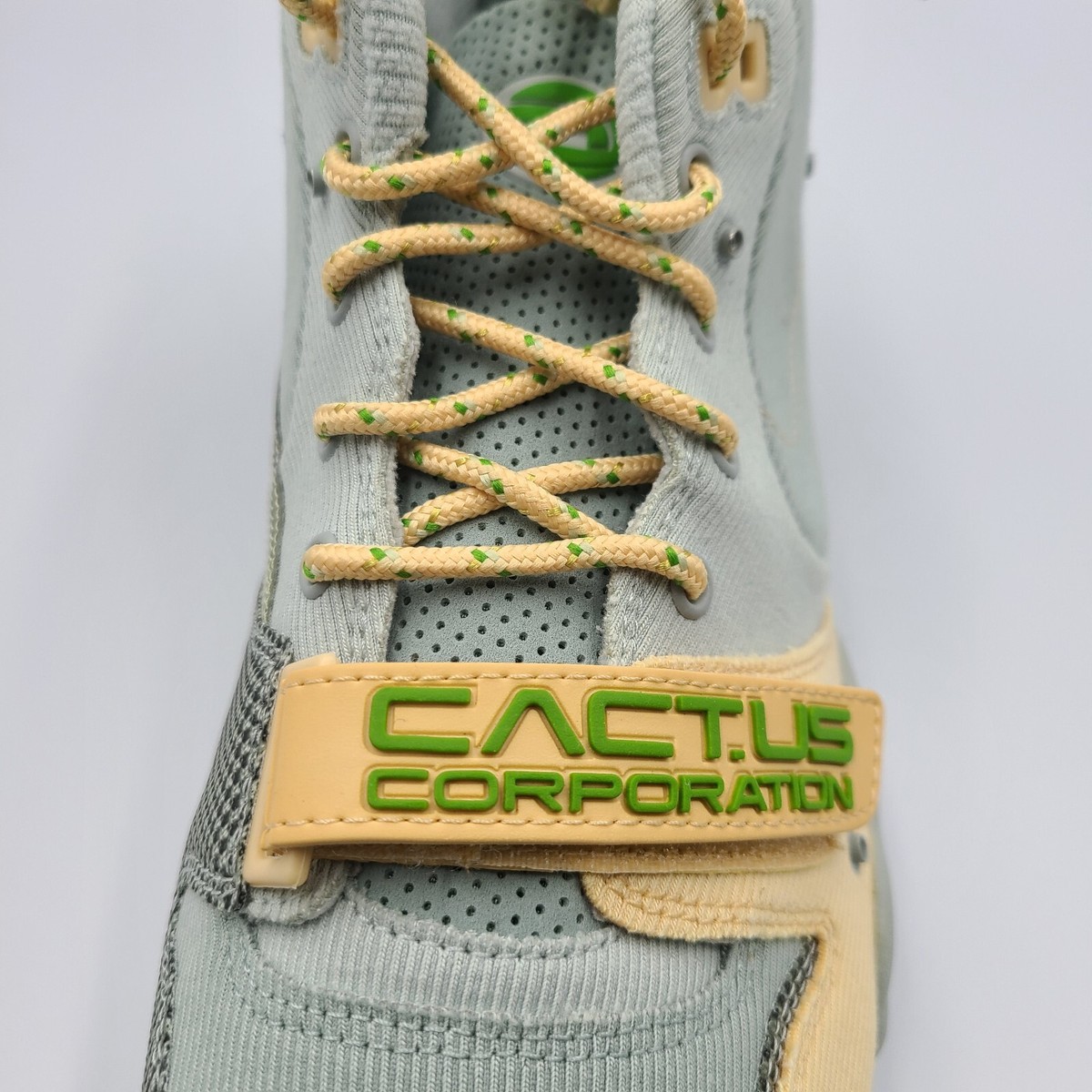 靴 Nike Air Trainer 1 / CJ travis scott 28 TRAVIS SCOTT AIR TRAINER 1/ CJ GREY HAZE UNBOX DETAIL LOOKS