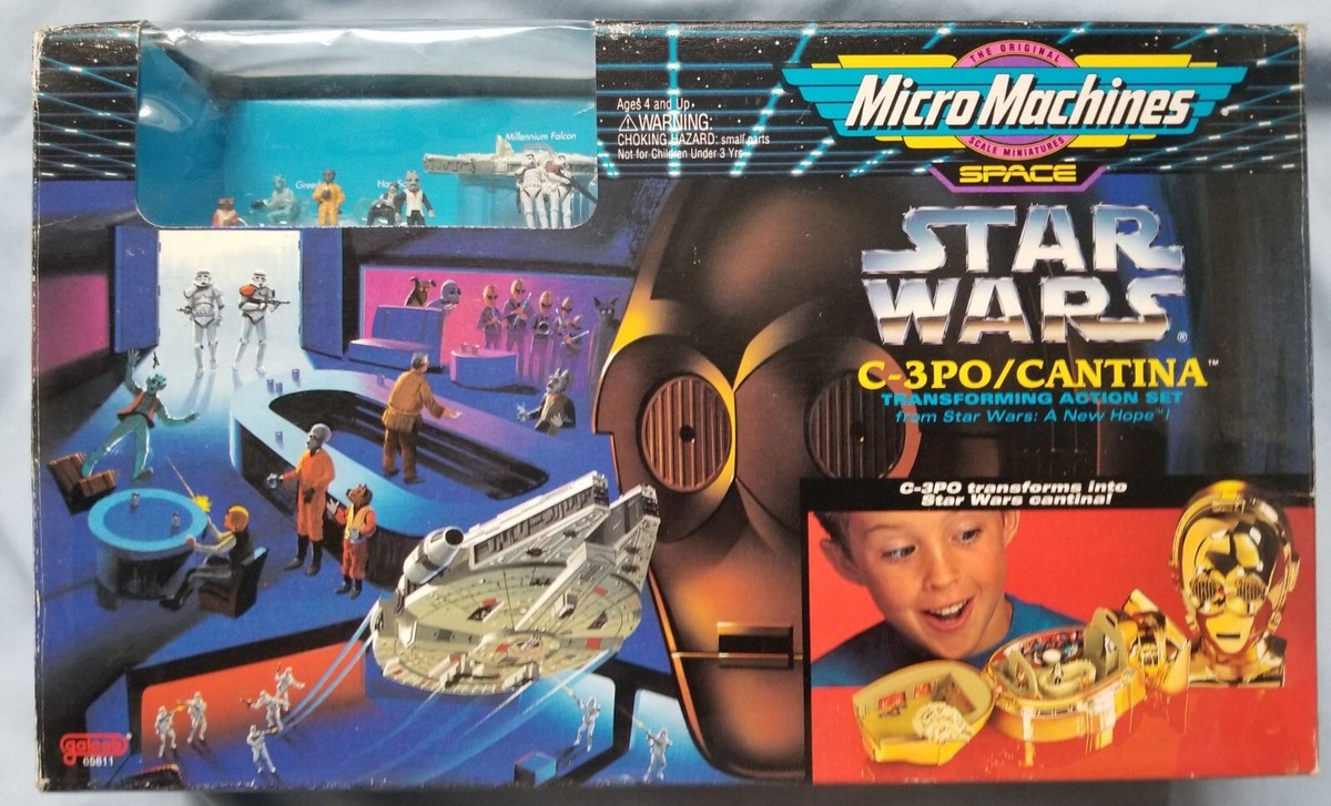 【新品】Micro Machines C-3PO Cantina 1994 Star Wars Micro Machines C-3PO/Cantina | eBay
