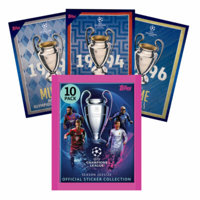 TOPPS - Champions League Sammelsticker 2021/22 427-570 zum aussuchen