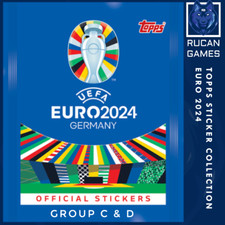 Topps | EURO 2024 Stickers Collection | Groups C & D | Singles