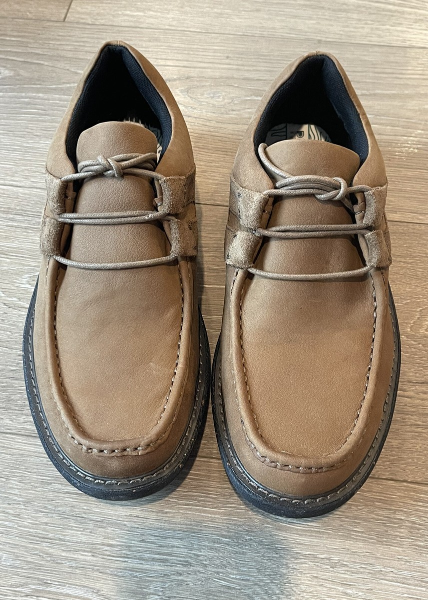 Men\'s ABEO PRO Barlow Brown Size US 13 Casual Toe Lace-Up Shoes in Brown Men main image 4