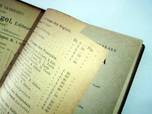 1890 SPANISH GRAMMAR - GAFFINO - ITALIAN ANTIQUE BOOK CAR JUEGL VERLAG FRANKFURT - Picture 4 of 18