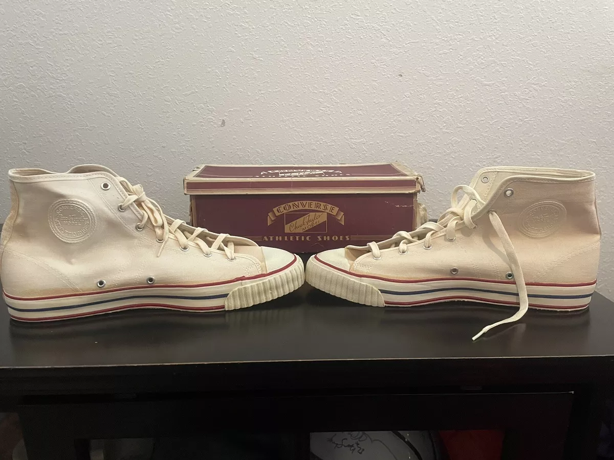 Oldest Deadstock shoes in the world Converse Chuck Taylor 1940-1950s Lucky Boys