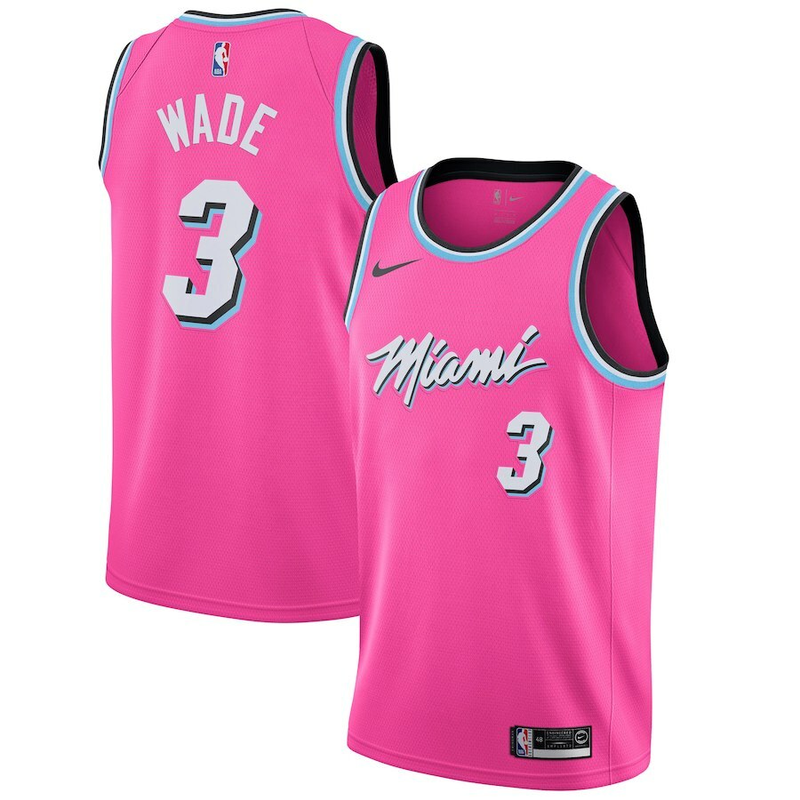 miami black and pink jersey