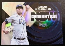 2022 Topps Update Series Baseball Shane McClanahan Generation Now #GN-87 Rays