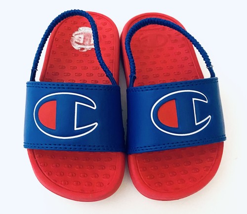 Champion Super Baby Boys Slides Size 7 