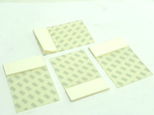 100-pcs 3M Scotch Pad Label Protection Tape Pads 2  x 4  Clear Protection HR