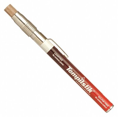 Tempil Stik TS0200, Temperature Indicator Stick, 200 Degree F Temp. Range, 3/...