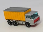 Vintage 1968 Matchbox by Lesney Tipper Container Truck DAF No.47  Yellow/Silver