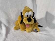 The Disney Store Mini Bean Bag Plush Pluto NWT