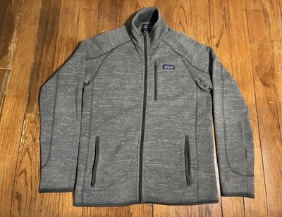 Patagonia Gray Better Sweater Fleece Jacket STY25527 Outdoor Full Zip Size M