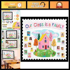 73 Pcs Classroom Bulletin Board Set - Colorful Back to School Decor  Borders