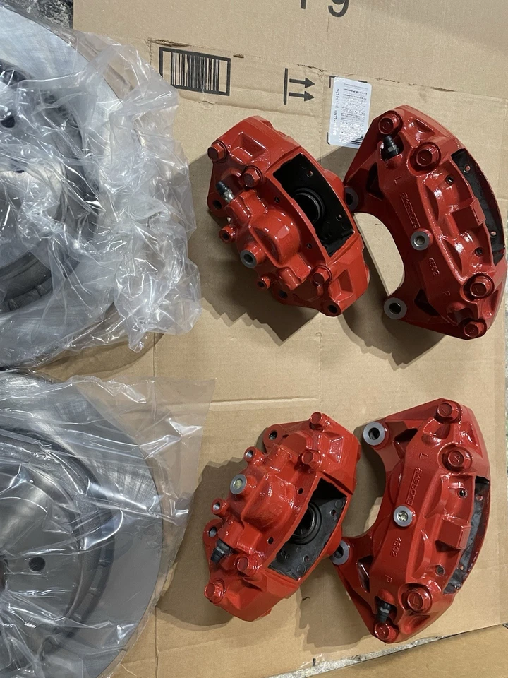 2007-2021 INFINITI G37 M37 Q50 Q60 Q70 AKEBONO CALIPER BRAKE SET FRONT & REAR - Image 2 of 3