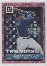 2022 Panini Donruss Trending Pink Fireworks Wander Franco #T-7 10w8