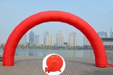 Inflatable Arch 19.7X10ft/6X3m Red Color Inflatable Advertising Arch with Blower