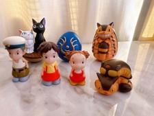 Lotto pupazzi da dito Studio Ghibli Satsuki Mei Kanta Catbus Jiji Lily Laputa...