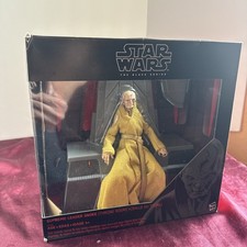 Star Wars Black Series Supreme Leader Snoke & Throne 6  Action Figure Hasbro New