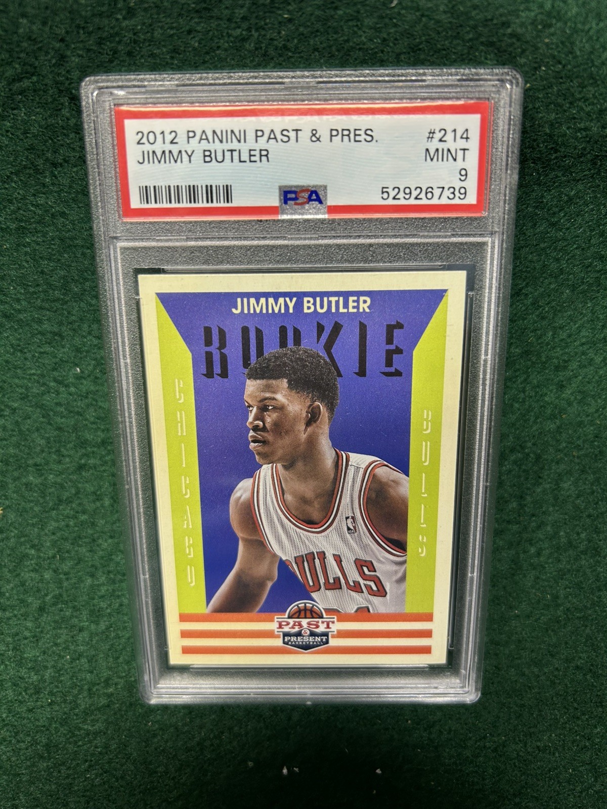 2012-13 Panini Past and Present #214 Jimmy Butler RC PSA 9