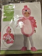 Flamingo Baby Infant Costume 18 to 24 Months Halloween Cosplay Dress Up