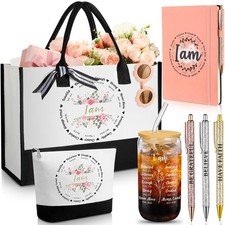 7 Pcs Christian Gifts for Women Faith Bible Inspirational Religious Thank You...