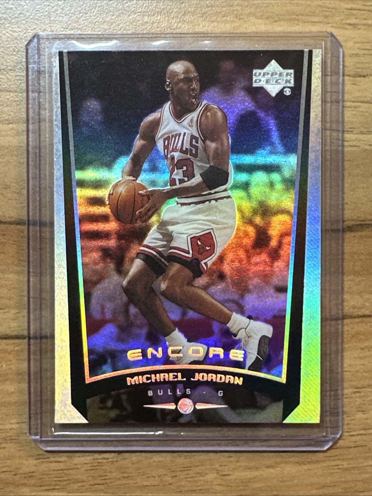 Michael Jordan 1998-99 Upper Deck Encore #105 Holo Foil Chicago Bulls