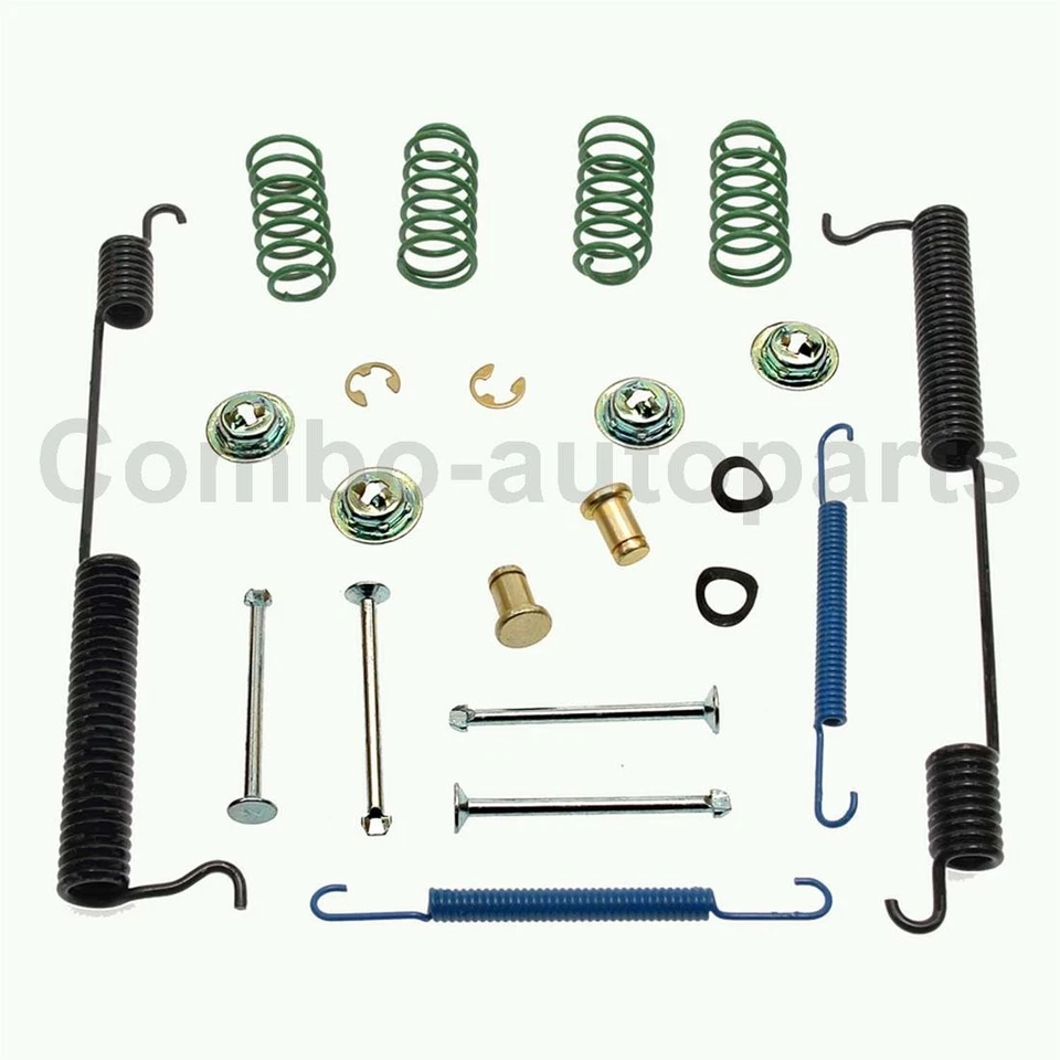 Kit de herrajes de freno de tambor trasero para Chevrolet K1500 1994-1998 Foto 4 de 4