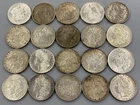20 US 90% Silver Morgan $1 1878-1900 mixed dates L25737